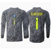Brasilien Alisson Becker #1 Torwart Auswärtstrikot Copa America 2024 Langarm